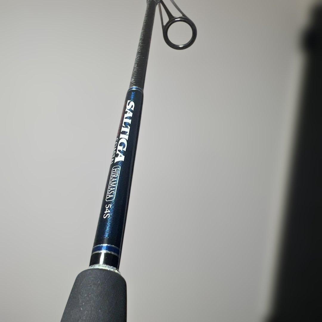 美品　ダイワ ソルティガ コースタル HIRAMASA 54Sジギングロッド