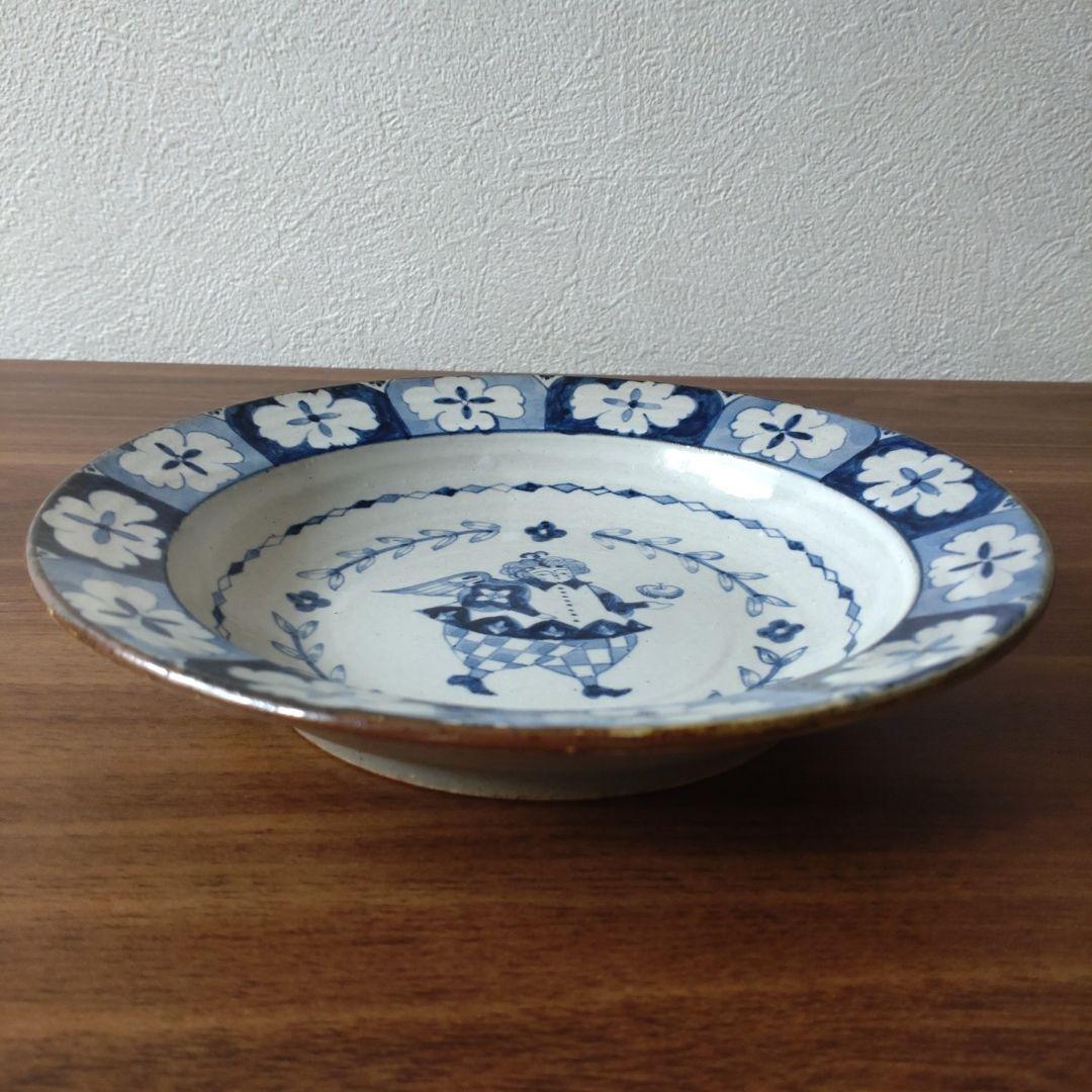 陶器　染付皿