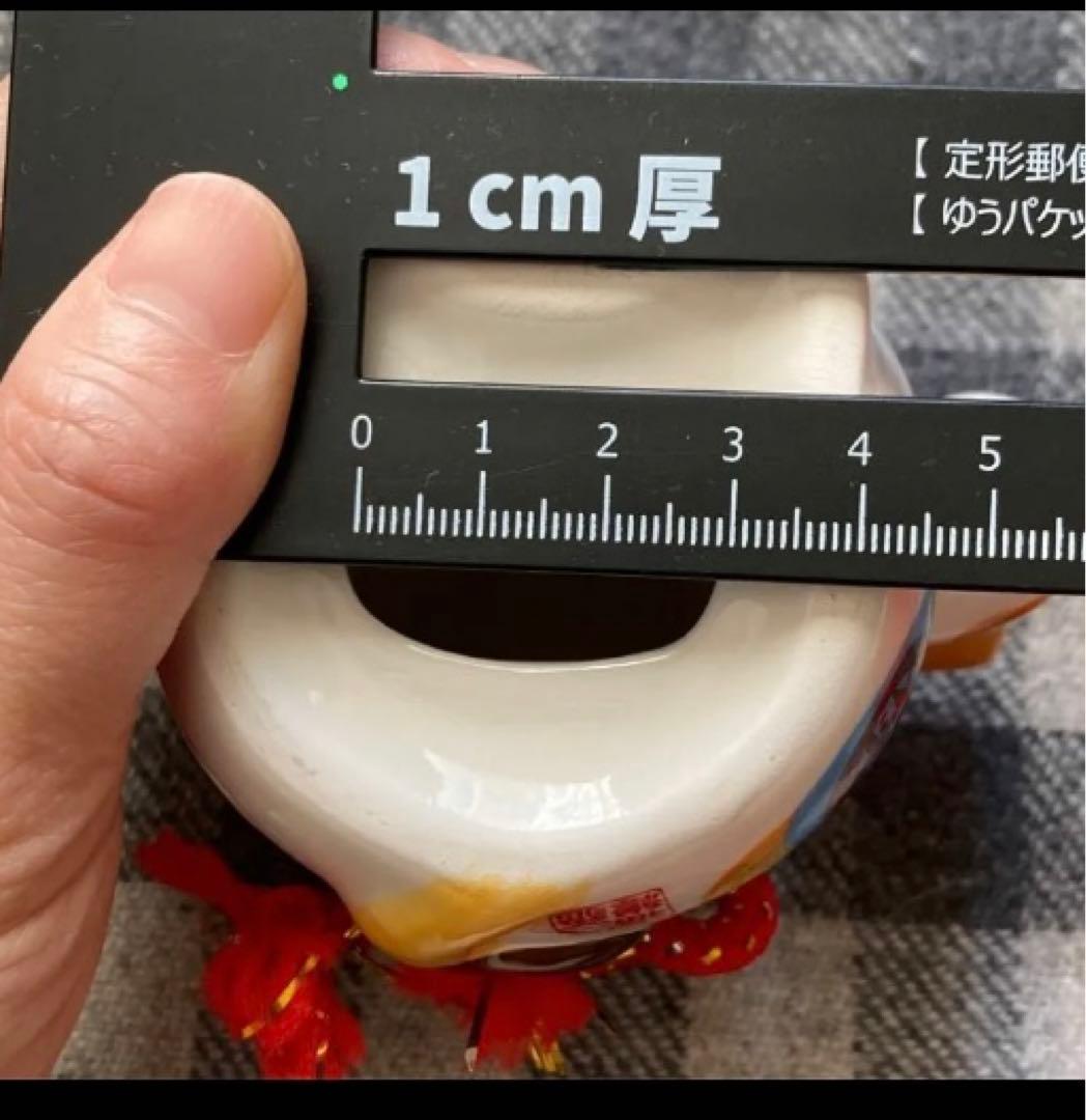 座布団付き　 風生水起 招き猫 貯金箱 インテリア 置物 オブジェ 金運アップ