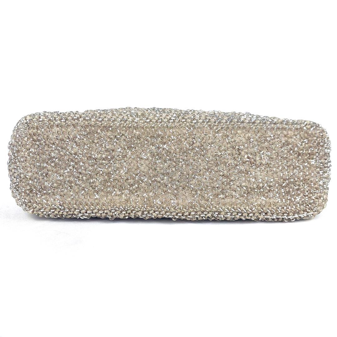 ANTEPRIMA アンテプリマ ラージ カーキシルバー ワイヤーバッグ A4可