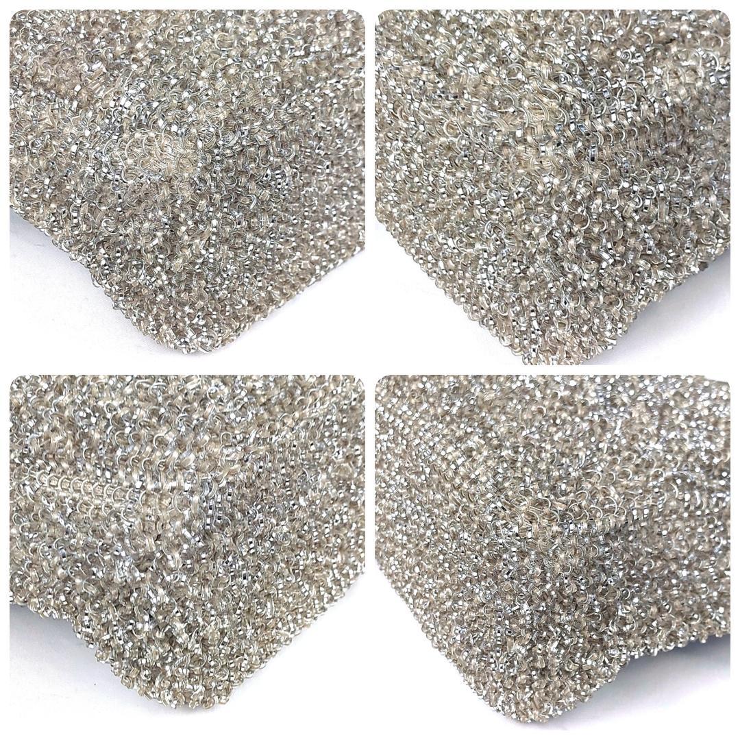 ANTEPRIMA アンテプリマ ラージ カーキシルバー ワイヤーバッグ A4可