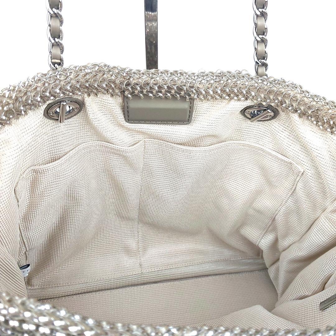 ANTEPRIMA アンテプリマ ラージ カーキシルバー ワイヤーバッグ A4可