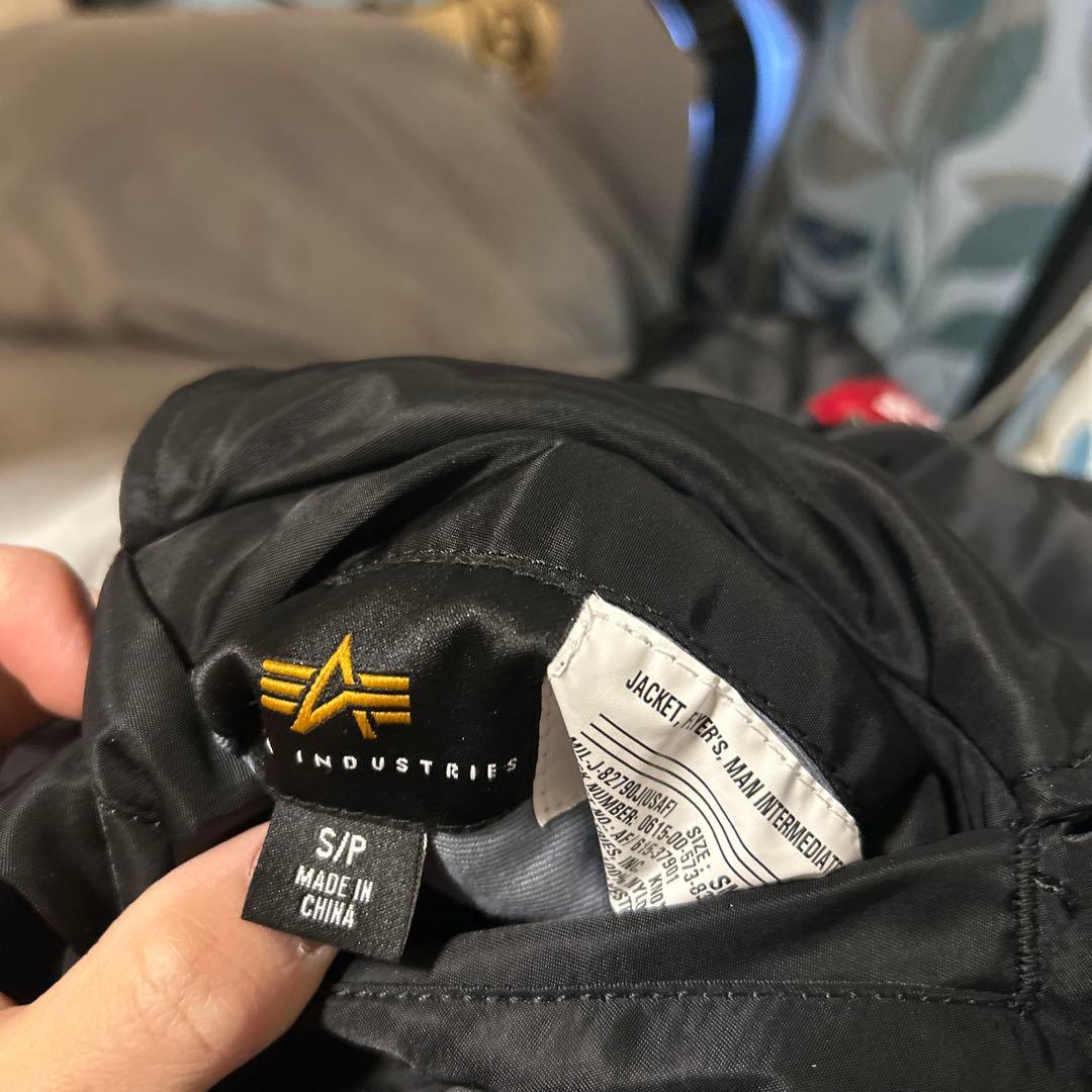 Alpha Industries MA-1 FLIGHT JACKET Ｓ