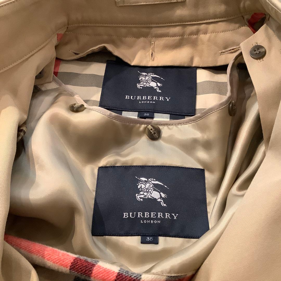 BURBERRY LONDON トレンチコート　ライナー付き　サイズ38