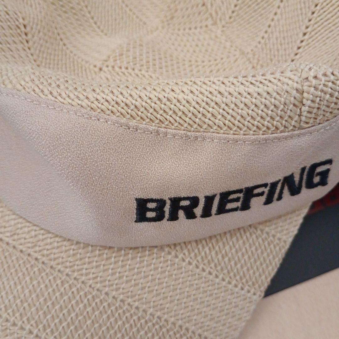 新品！BRIEFING メッシュキャップ ベージュ