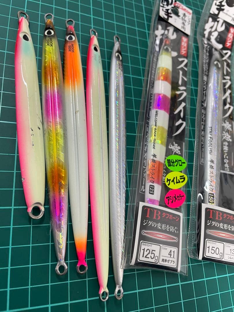 撃投ジグ　カルティバ☆早い者勝ち☆85g〜150g 処分品☆釣り引退☆
