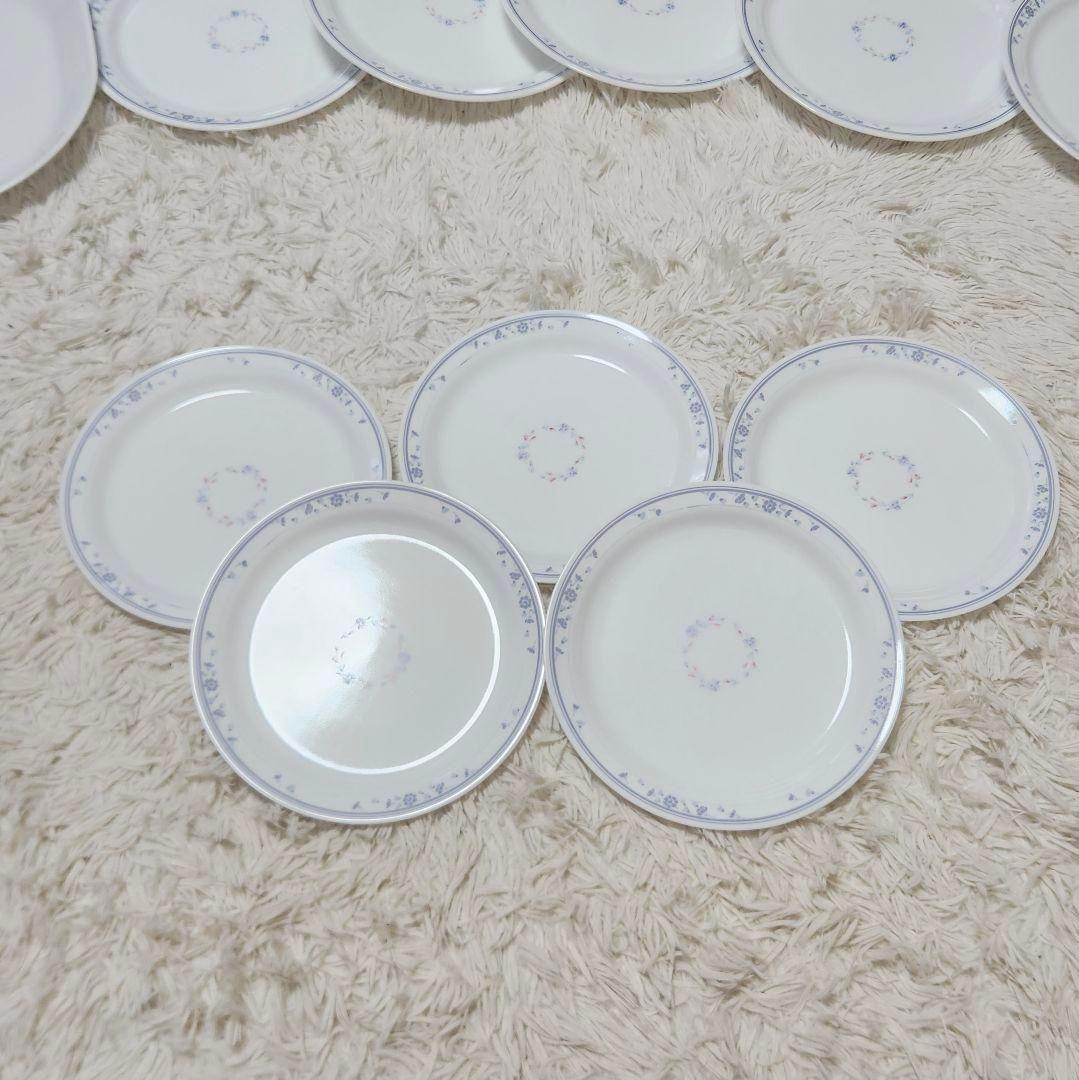 Corelle 岩城硝子　パステルレイン食器26ピースセット CR-26A-PL