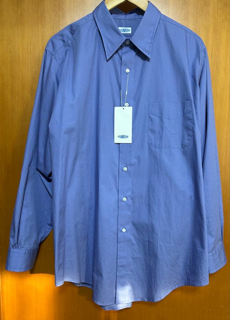 トップス FOUNDOUR REGULAR COLLAR SHIRT