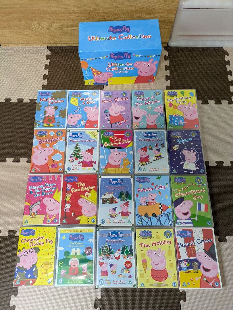 Peppa Pig ペッパピッグ　DVD 20枚セット