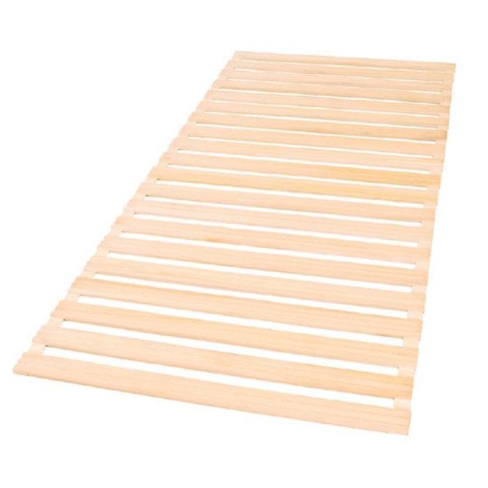 日本製 ロール式桐すのこベッド（シングル） 丸めて収納できるすのこマット
