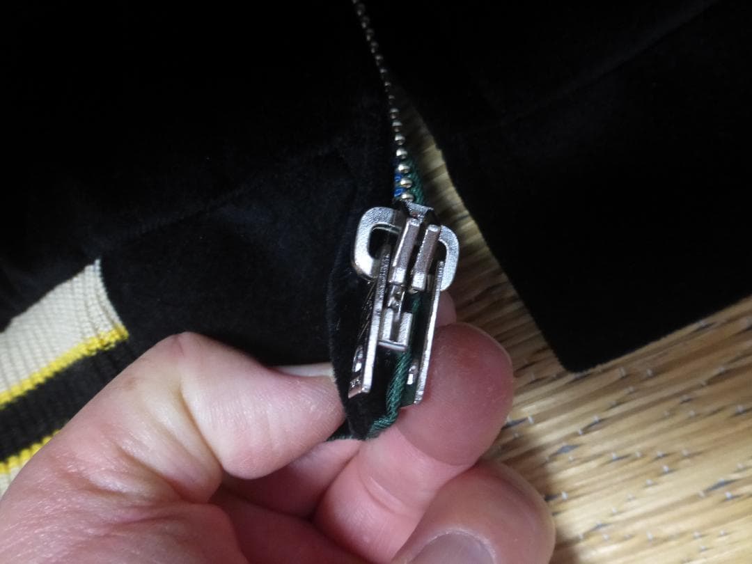 ☆テーラー東洋◆スカジャン《 ポーラーベア × アラスカマップ 》別珍XL☆