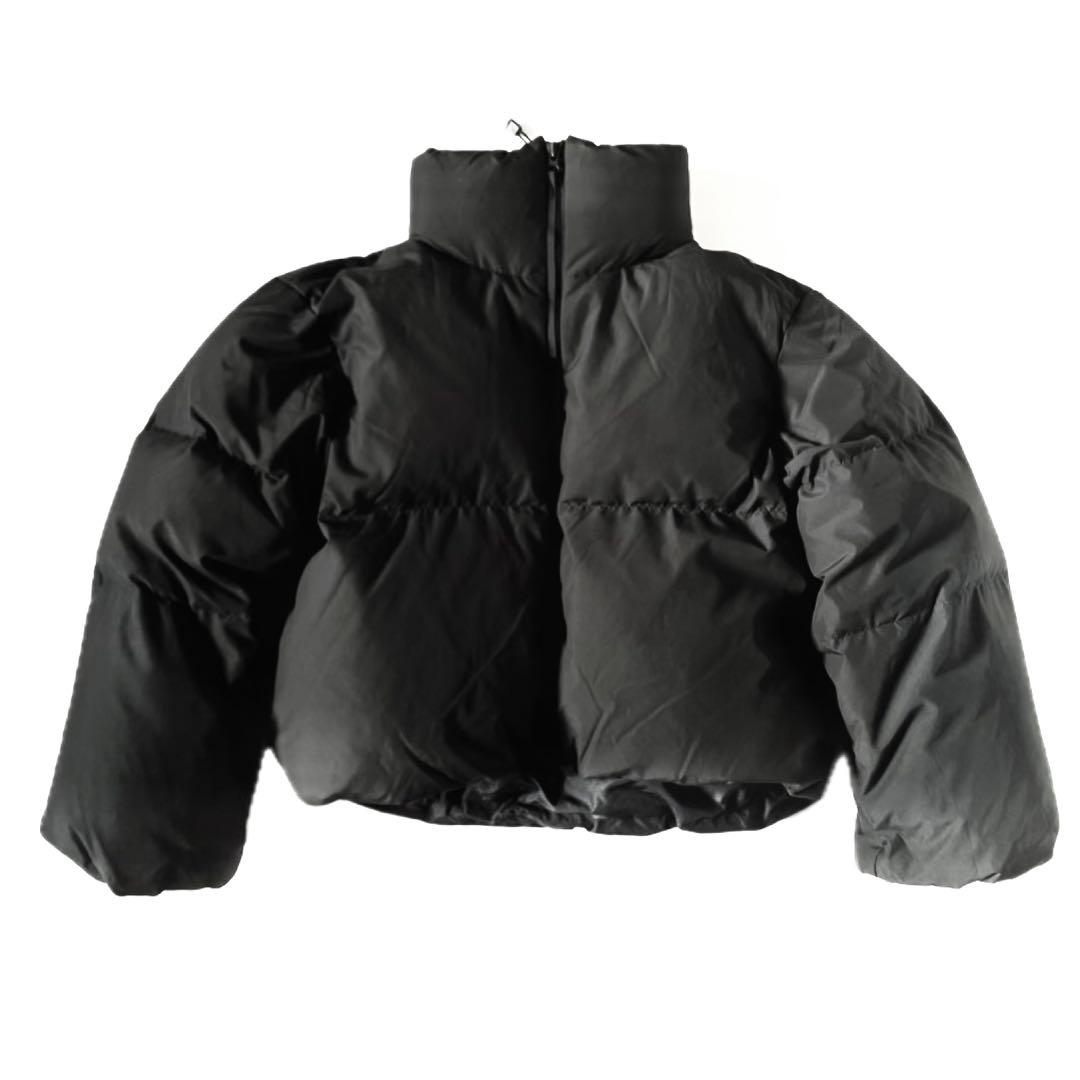 emmi クロップドフォルムダウンコート