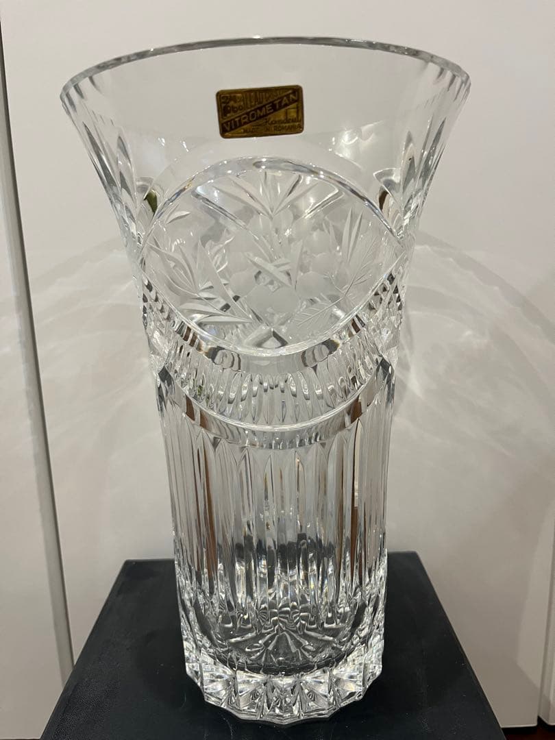 値下げ中❣️ Vitron 24%鉛クリスタル花瓶