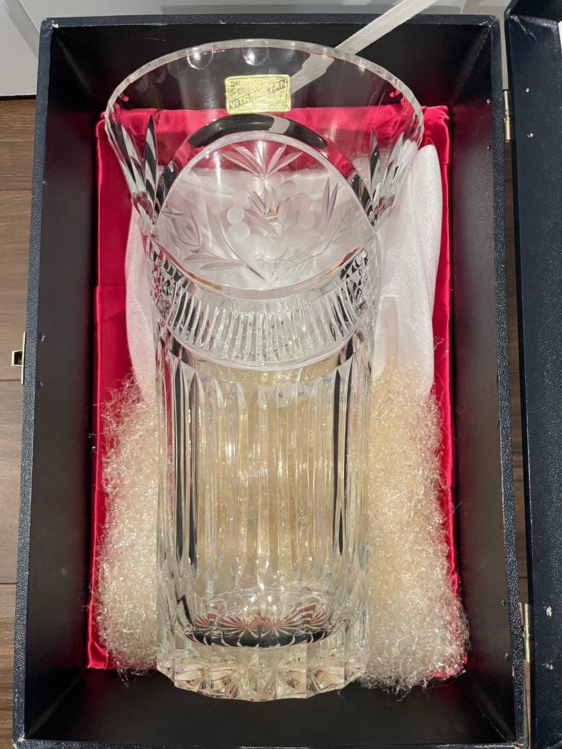 値下げ中❣️ Vitron 24%鉛クリスタル花瓶