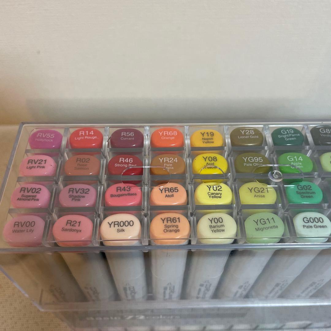 コピックスケッチBasic72colors