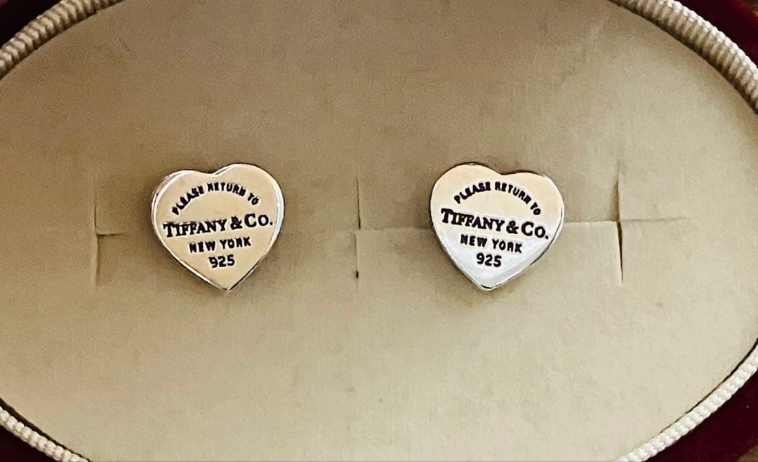 オールドティファニー リターントゥ ハート ピアス シルバー925