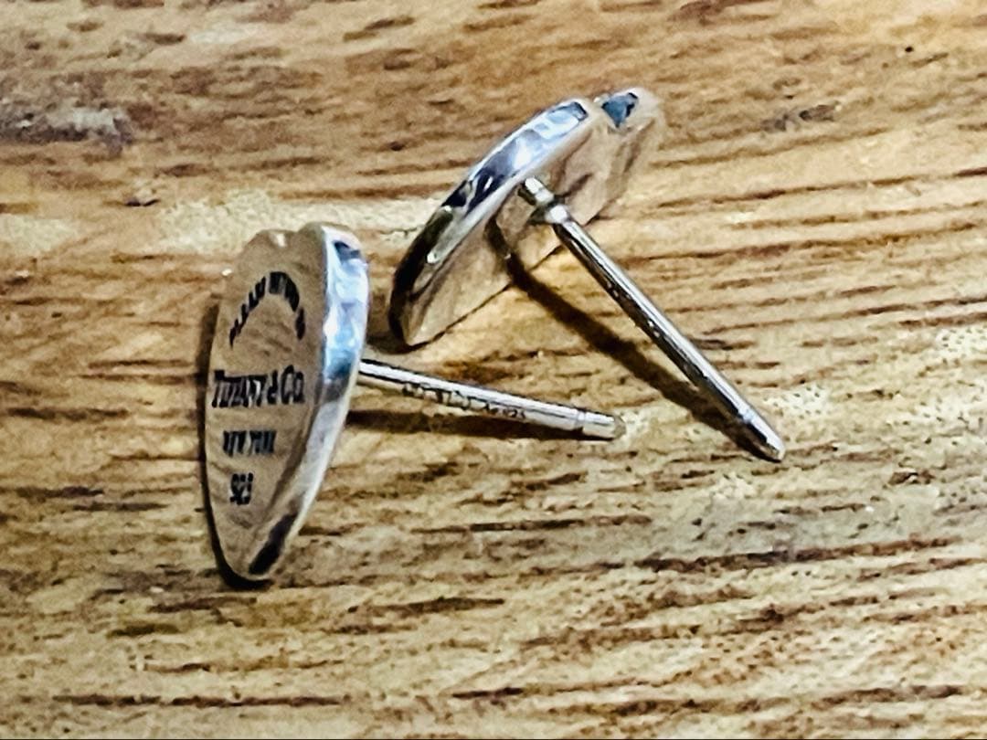 オールドティファニー リターントゥ ハート ピアス シルバー925