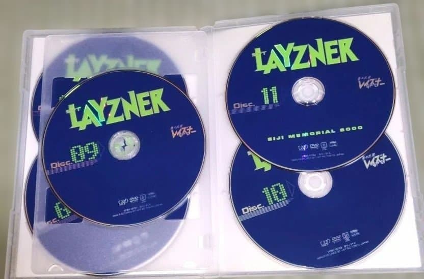 蒼き流星SPTレイズナー DVD 全11巻　全巻セット