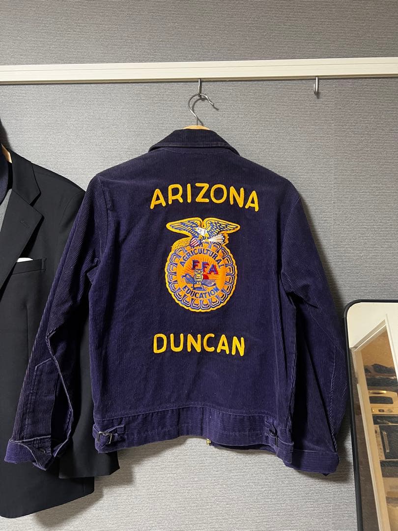 FFAネイビーコットンジャケット