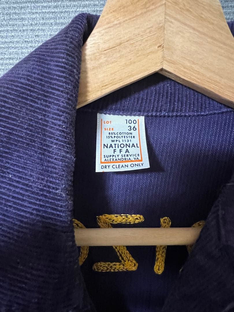 FFAネイビーコットンジャケット