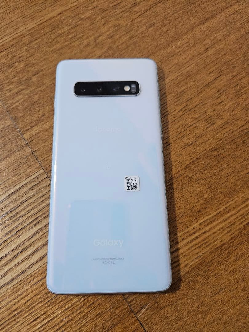 Galaxy　S10　プリズムホワイト　SIMフリー　128GB