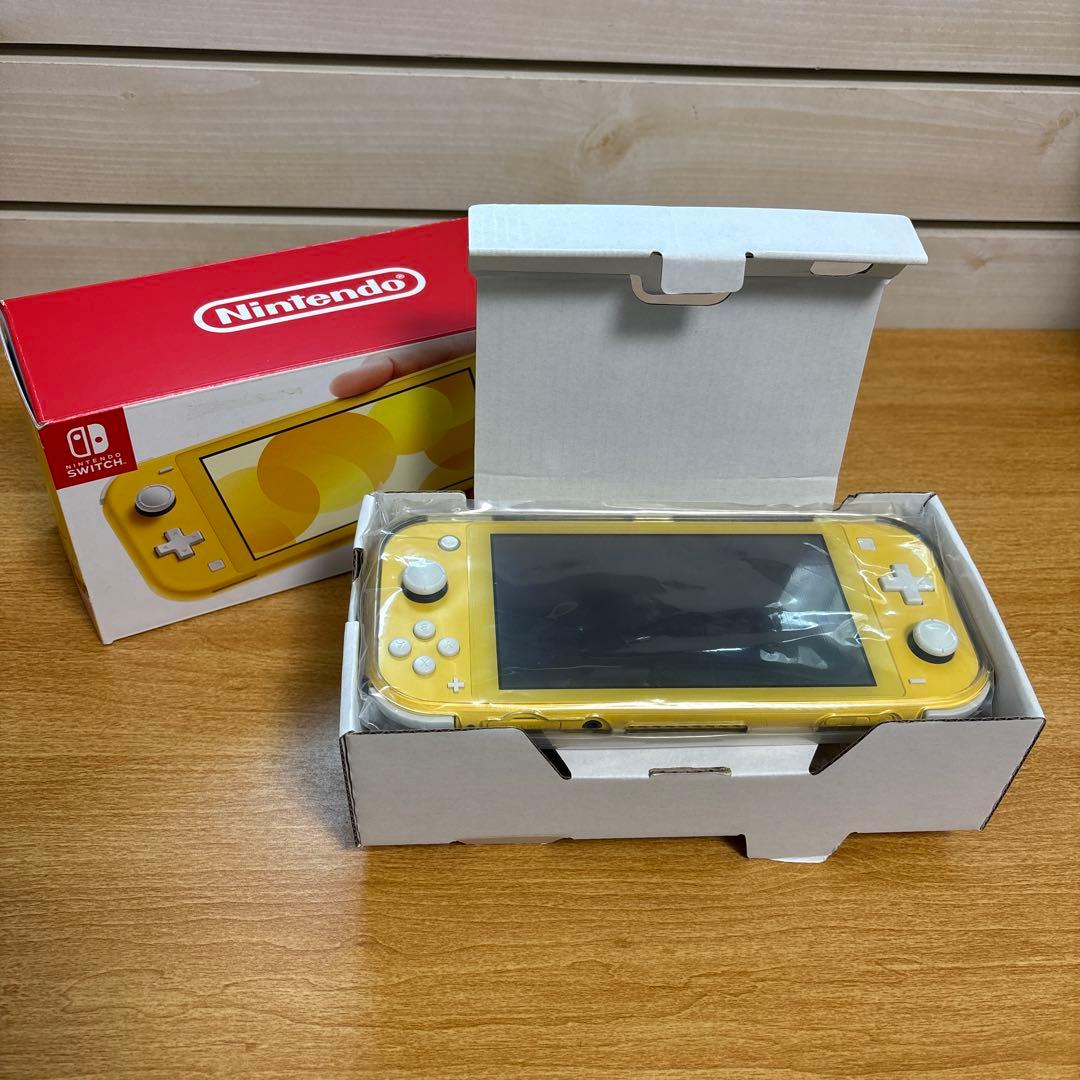 Nintendo Switch Lite 本体　イエロー　動作確認済み