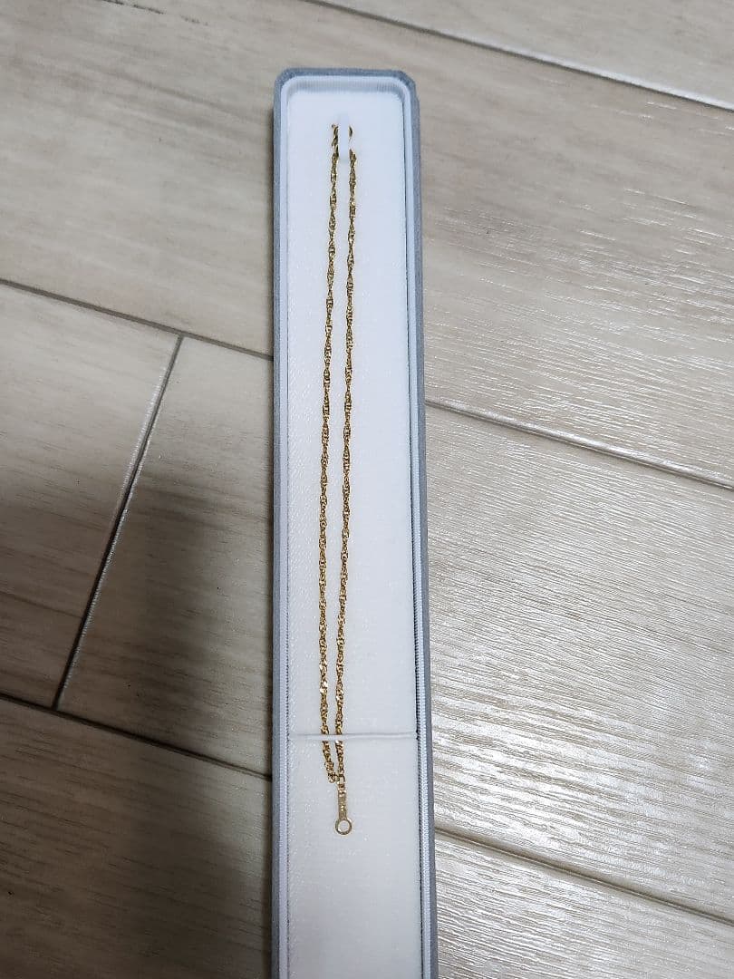 1*6様 K18 スクリュー2連 ブレスレット 17cm