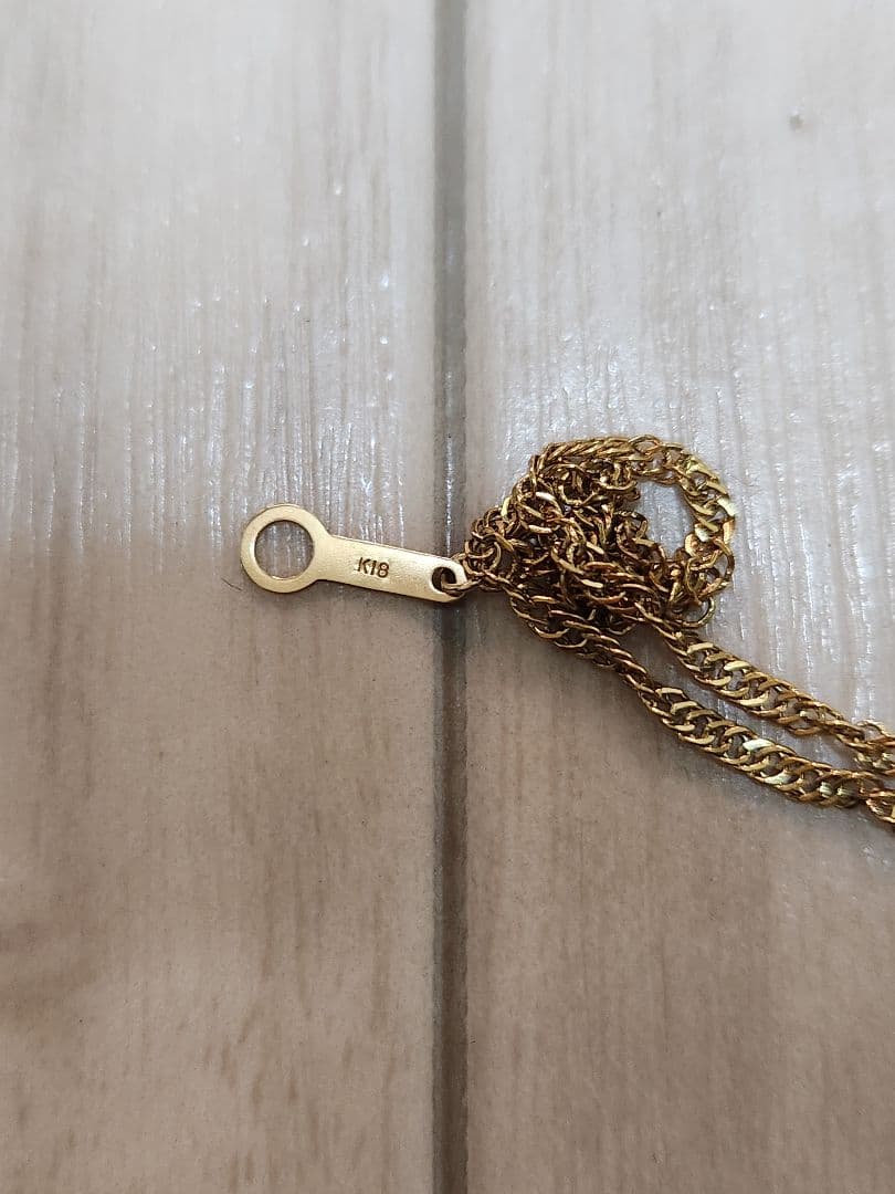 1*6様 K18 スクリュー2連 ブレスレット 17cm