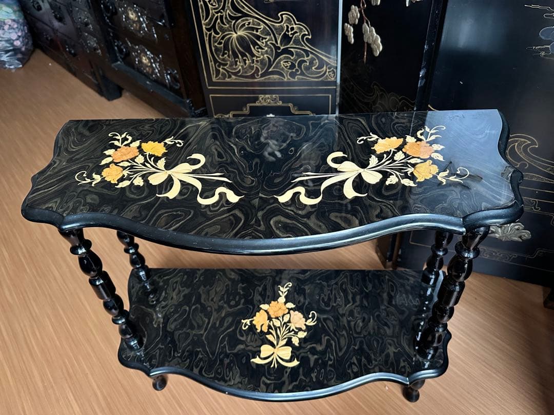 イタリア製コンソールテーブル サイドテーブル