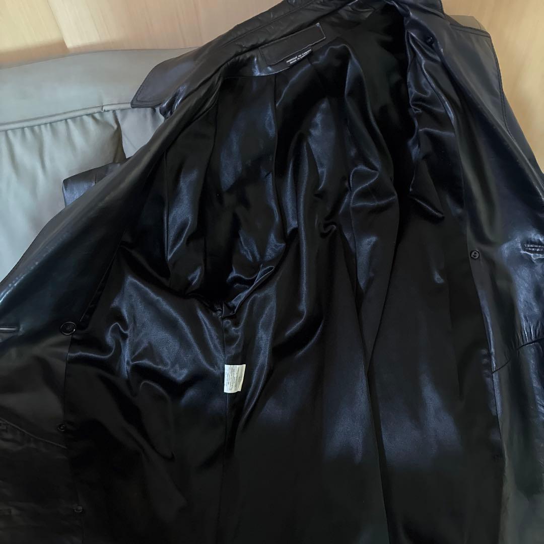 レザー　トレンチコート　本革