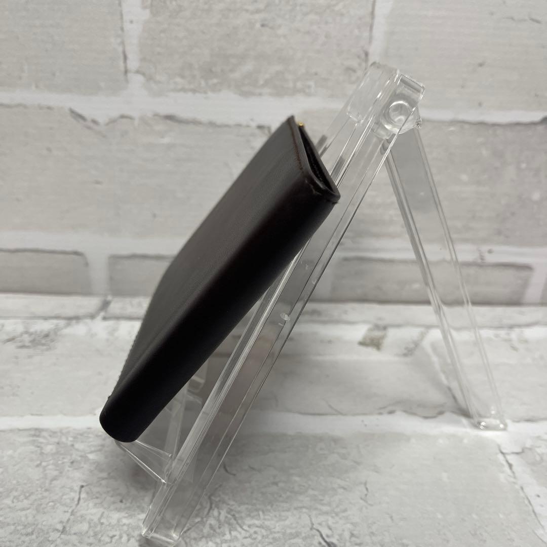 (未使用品)大人気、ダンヒル、折財布、オールレザー、人気色、茶、金ロゴ、高級感