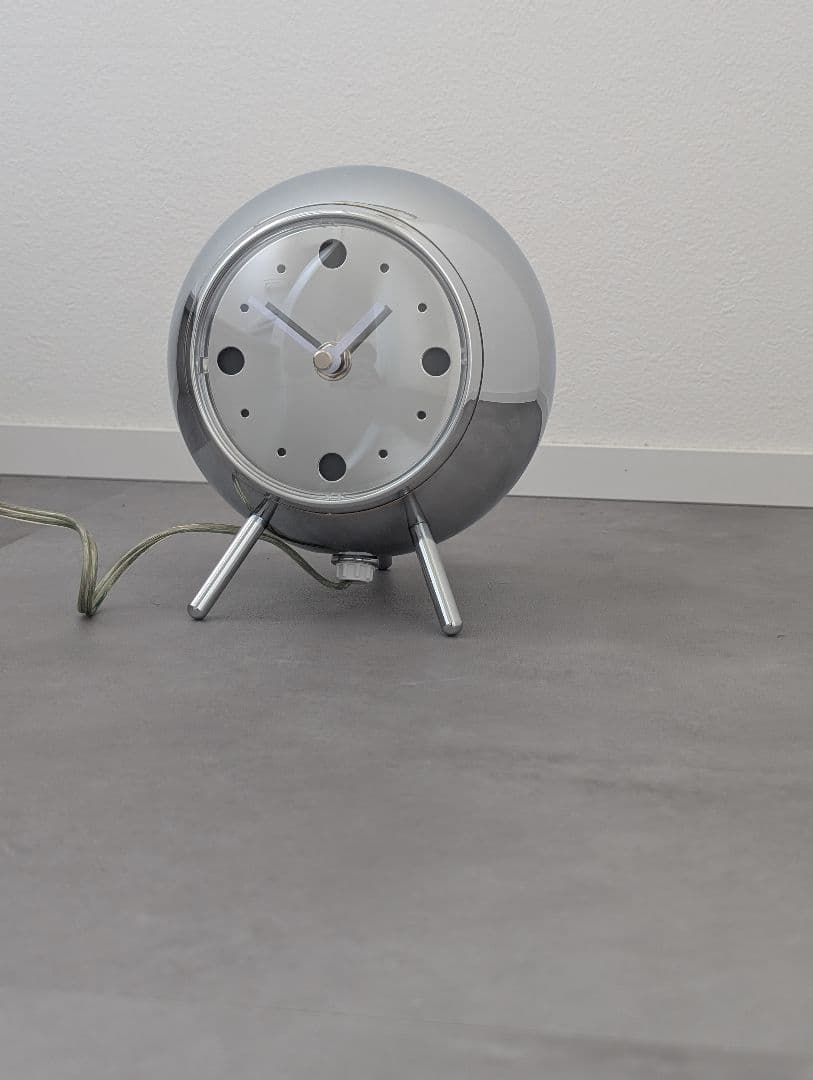 90's-00's Y2K スペースエイジ テーブルクロックランプ ヴィンテージ