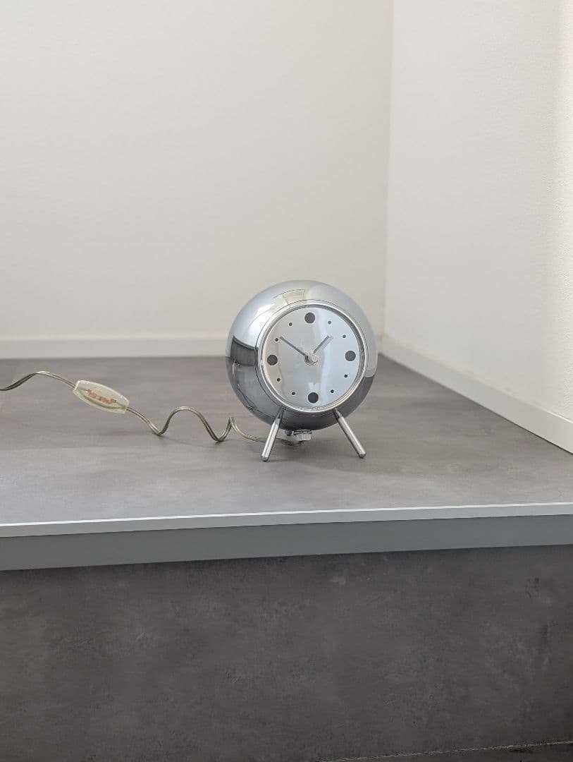 90's-00's Y2K スペースエイジ テーブルクロックランプ ヴィンテージ