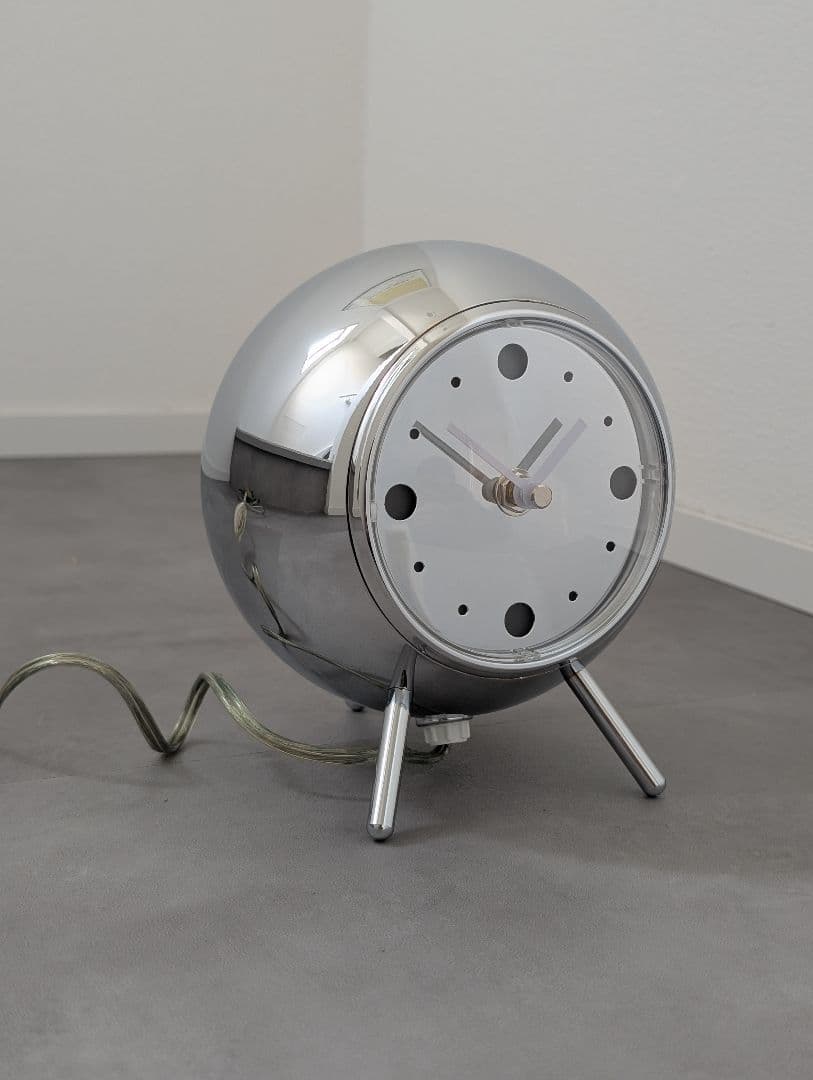 90's-00's Y2K スペースエイジ テーブルクロックランプ ヴィンテージ