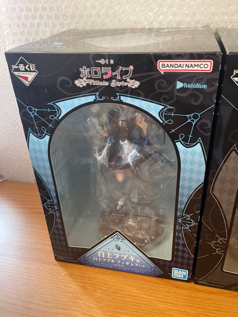 一番くじ　ホロライブ　白上フブキ　獅白ぼたん　フィギュア