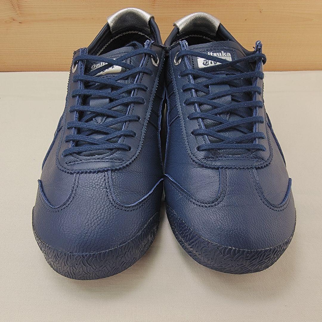 オニツカタイガー メキシコ66 SD ネイビー/シルバー 23cm