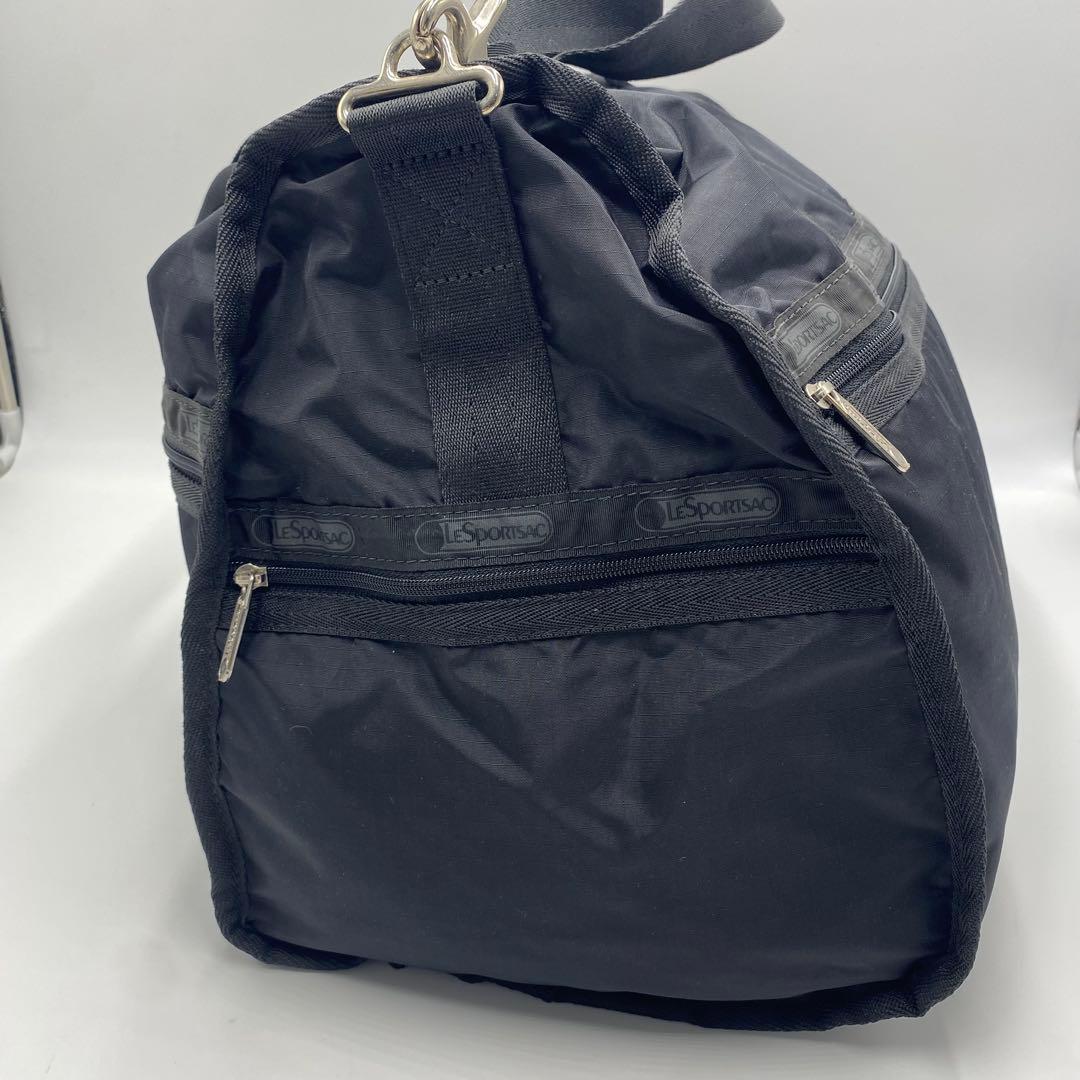 【超美品】レスポートサック　ボストンバッグ　ショルダー　シンプル　大容量　黒