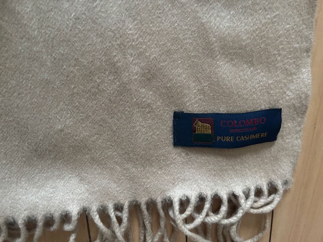 COLOMBO コロンボ　カシミヤ100％　マフラー　ストール