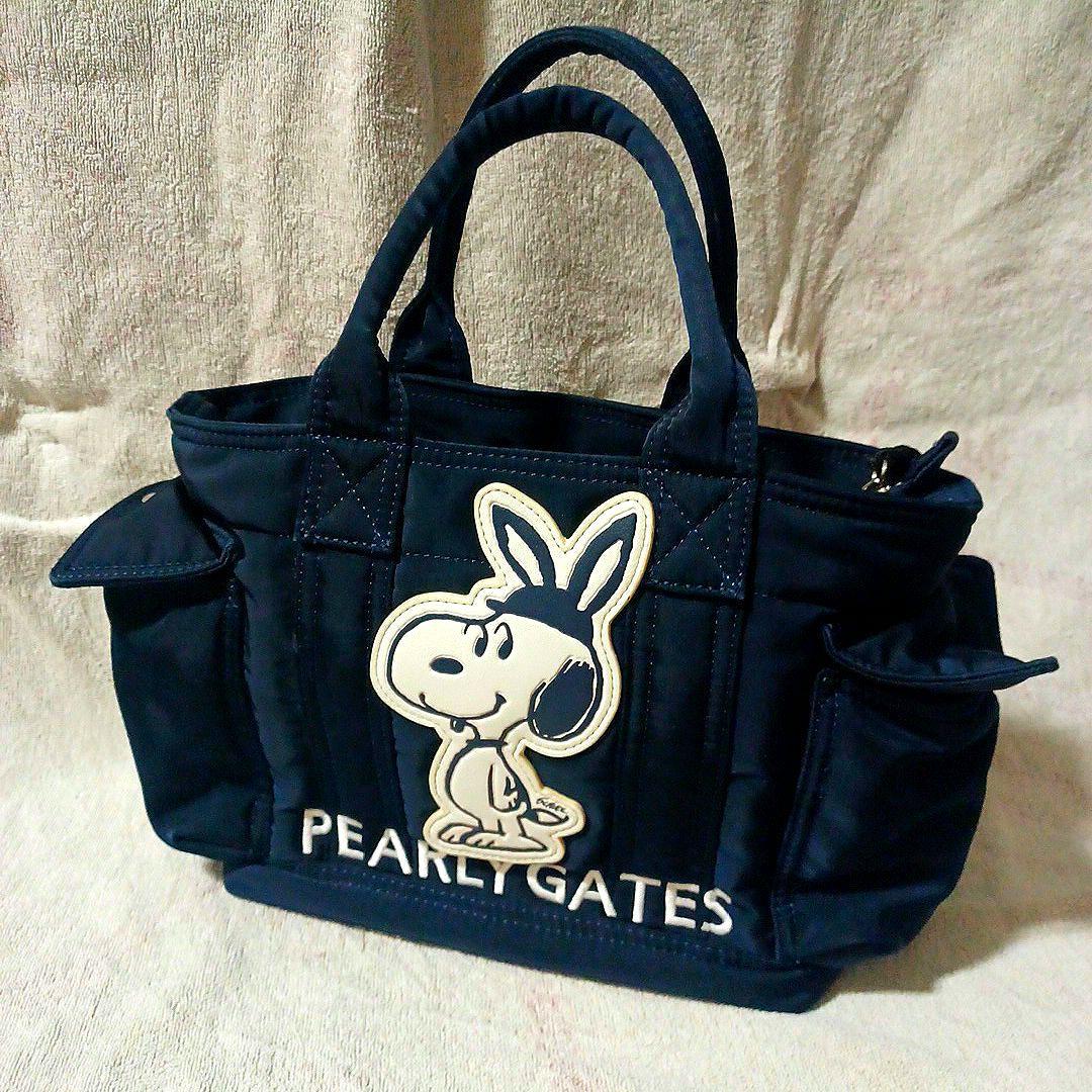 【美品】パーリーゲイツ　スヌーピー　カートバッグ