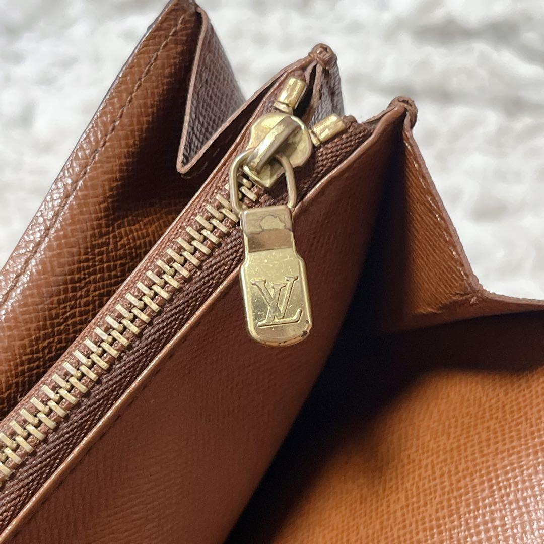 美品✨ルイヴィトン モノグラム ポルト　フォイユ サラ 2枚 長財布 A784