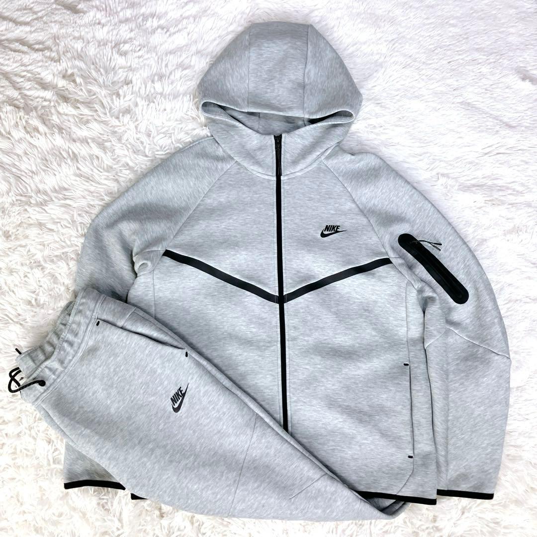 ごり ✨ナイキ テックフリース セットアップ ジャージ グレー