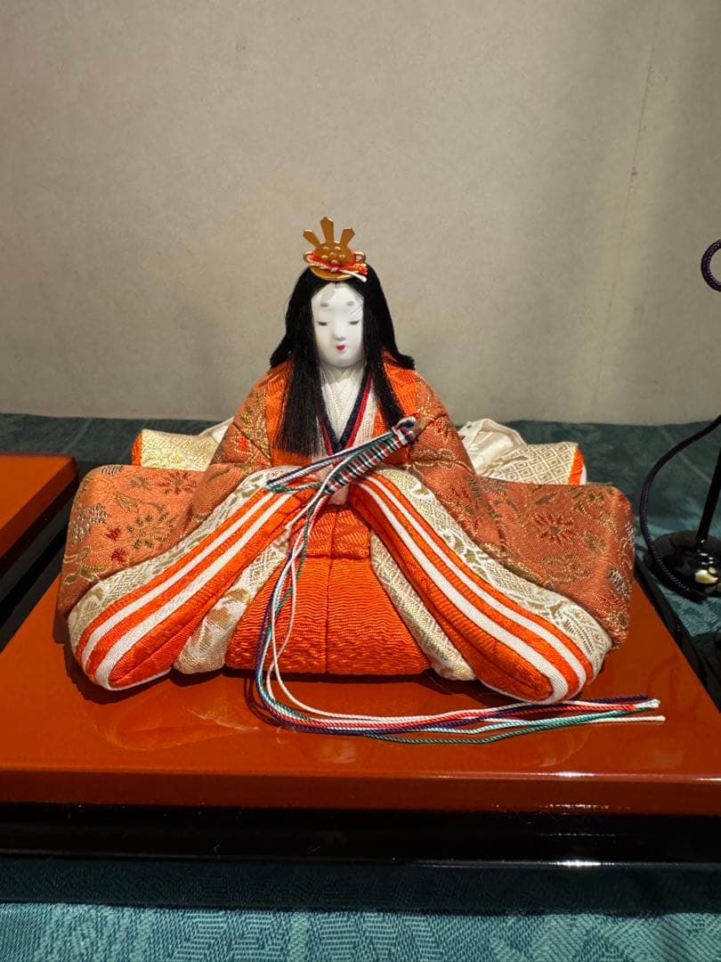 江戸木目込み 吉徳大光 雲慶雛人形