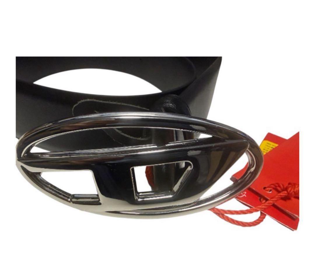 【新品】DIESEL ディーゼル B-1DRレザーベルト オーバルD