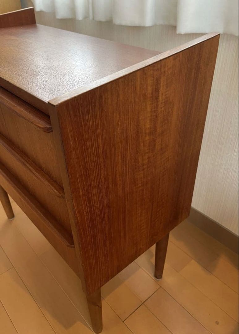 デンマーク（北欧）のヴィンテージチェスト ミッドセンチュリー ビンテージ チーク