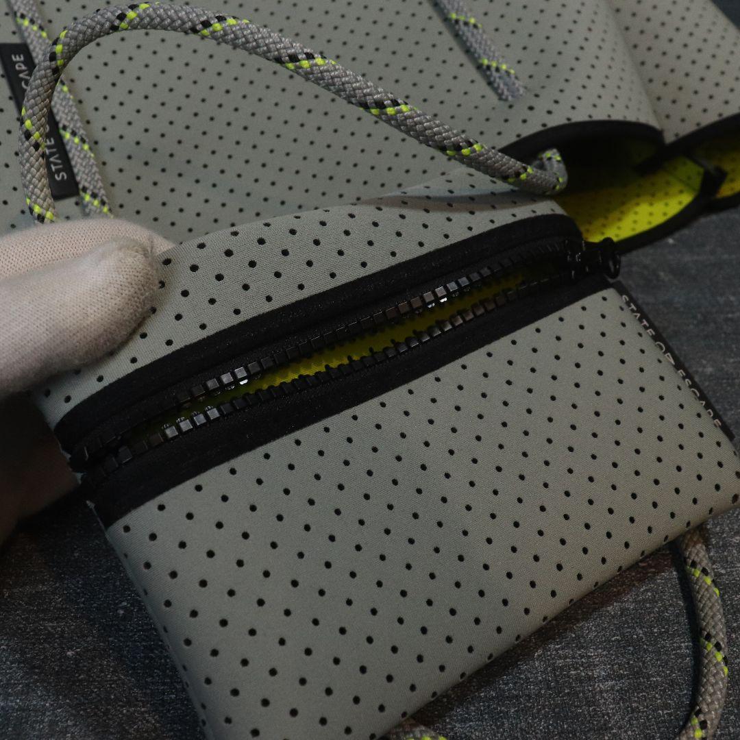 STATE OF ESCAPE トートバッグ マザーズバッグ　セージグリーン