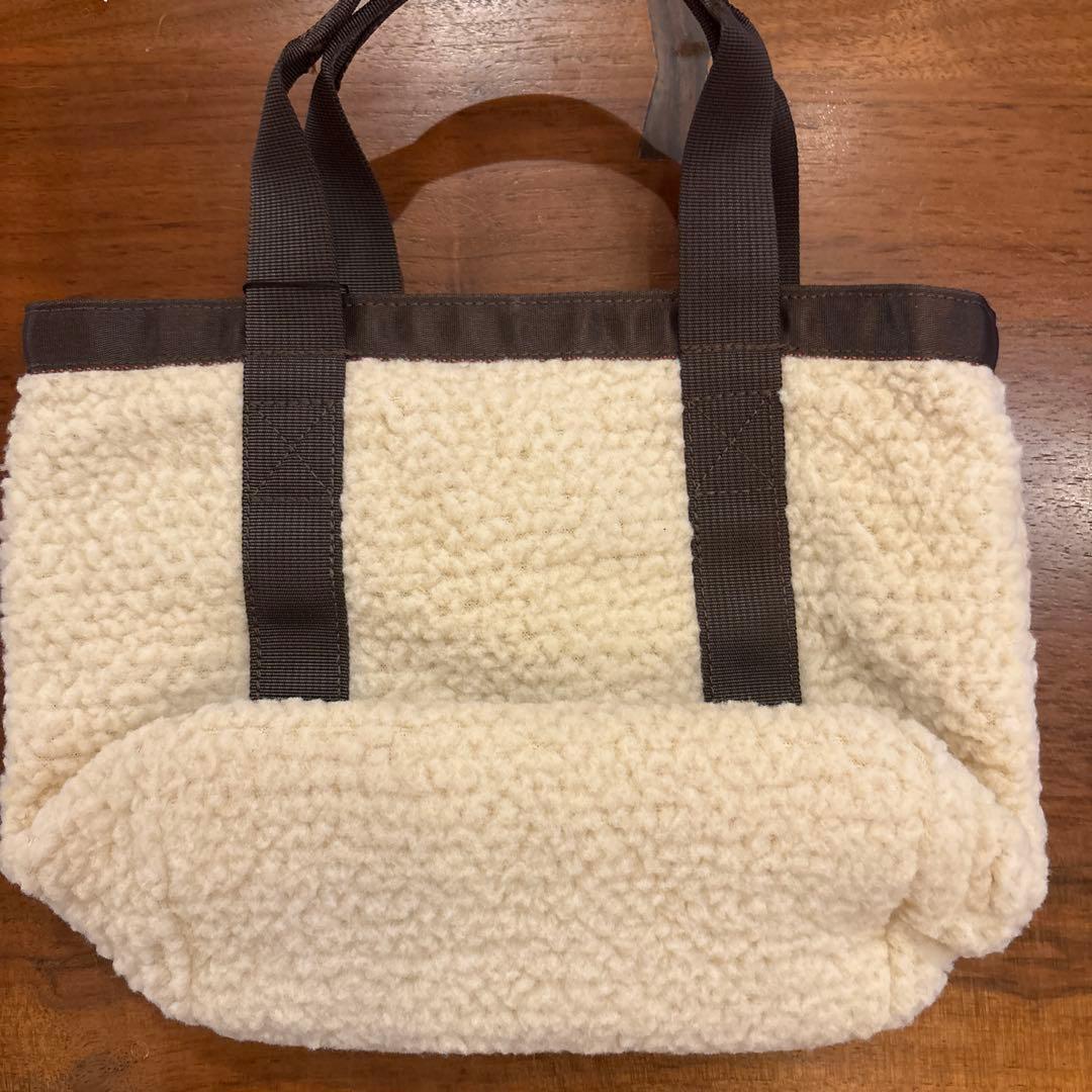 BRIEFING ゴルフカートバック　リバーシブル　ボア クリーム色