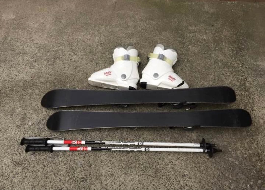 子供　ジュニア　スキーセット　スキー板　90㎝　ブーツ　20㎝