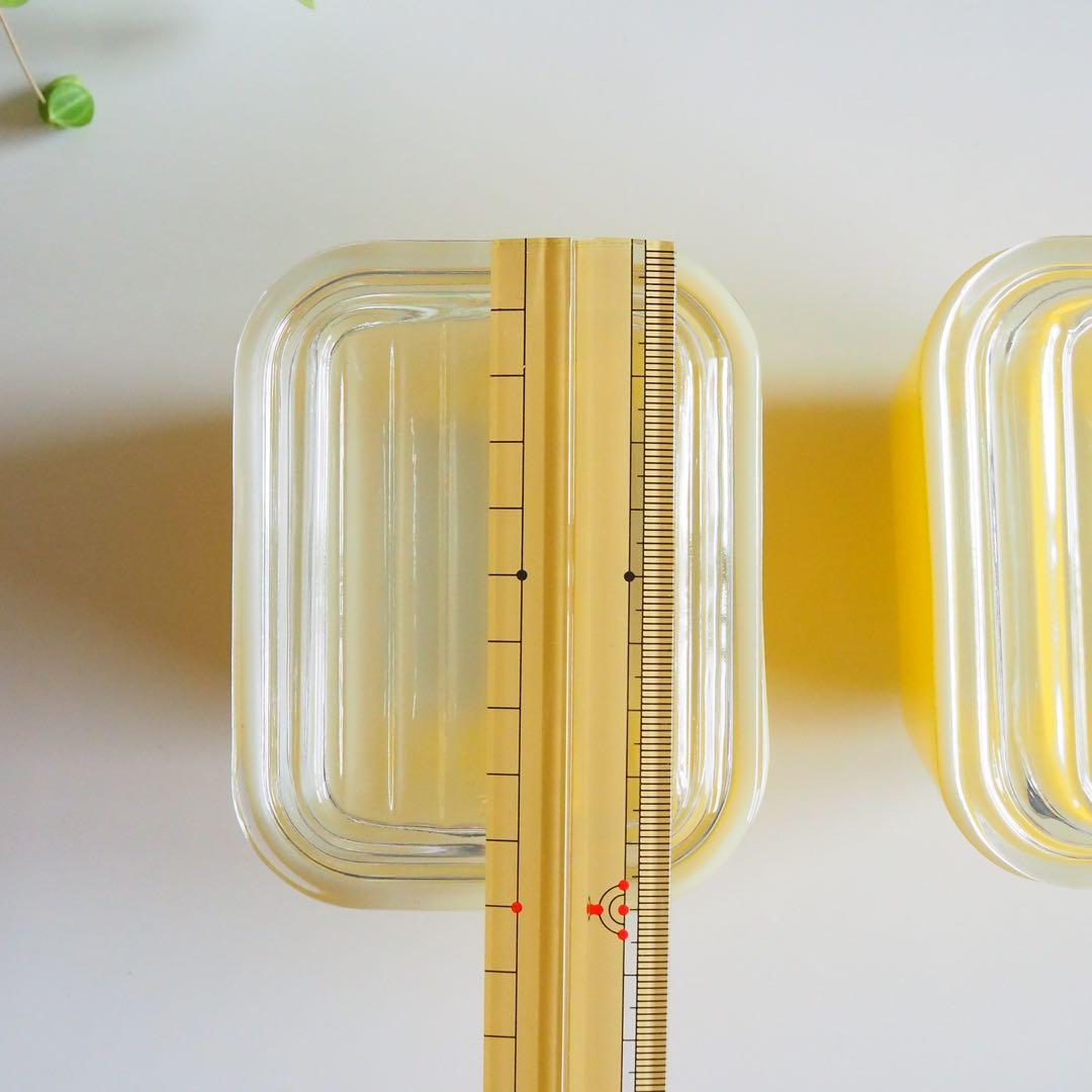 【再値下げ】【ヴィンテージ】オールドパイレックス　レフリジレーター3点セット