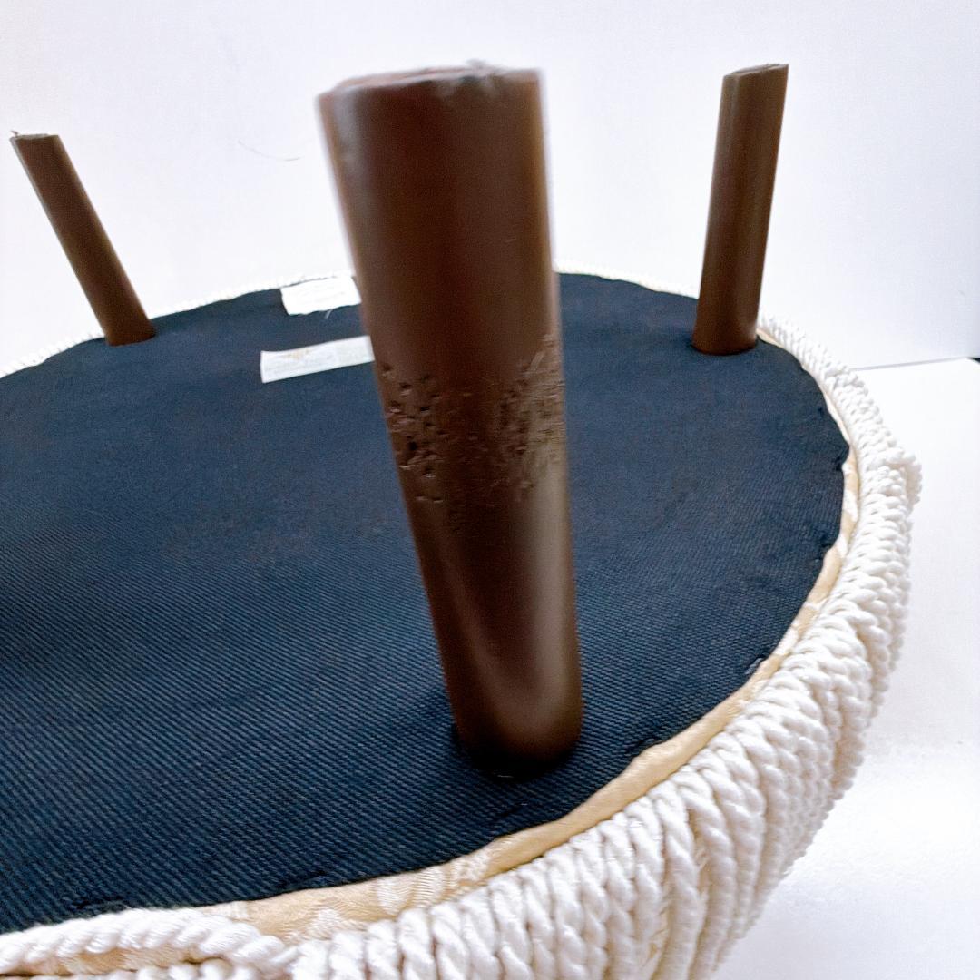 【美品】JenniferTaylor ジェニファーテイラー 丸スツール ②