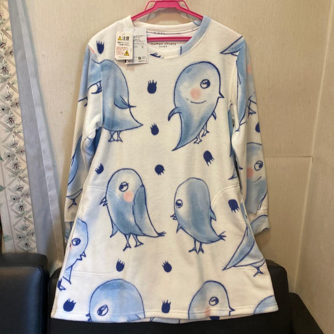 ツモリチサトパジャマ長袖 長ズボン マイクロフリース素材 あたたかUDW442